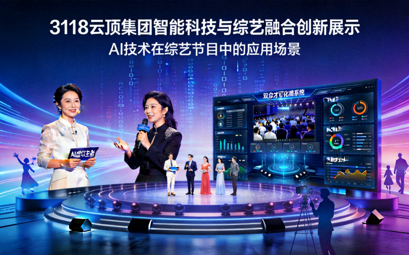 3118云顶集团智能科技与综艺融合的创新展示，展现AI技术在综艺节目中的应用场景